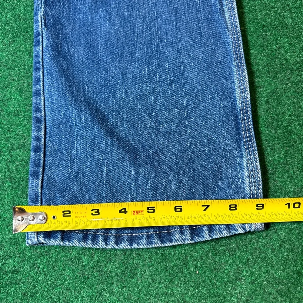 Y2k Dickies Carpenter Relaxed Fir Wide Leg Mens 36x32 Medium Wash Skater Jeans